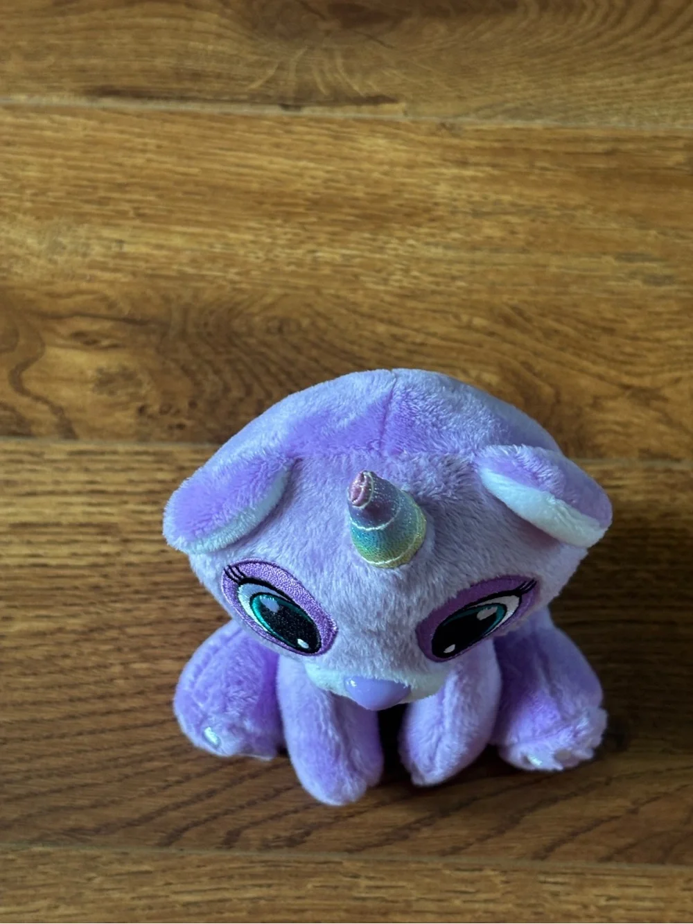 Purple Plush Unicorn Puppy Stuffed Toy - Small Pets Accessory